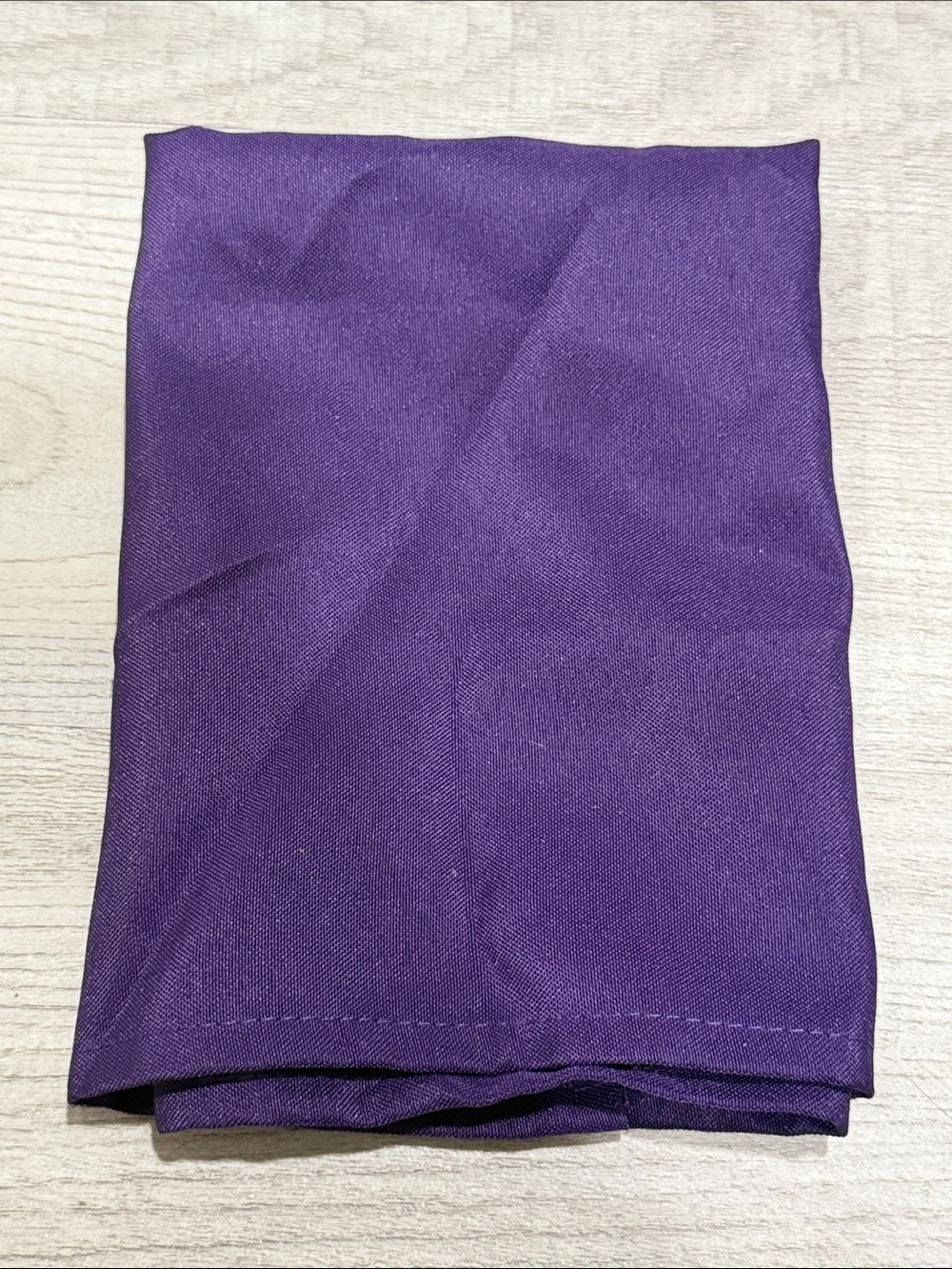 Purple Napkins and matching table cloth